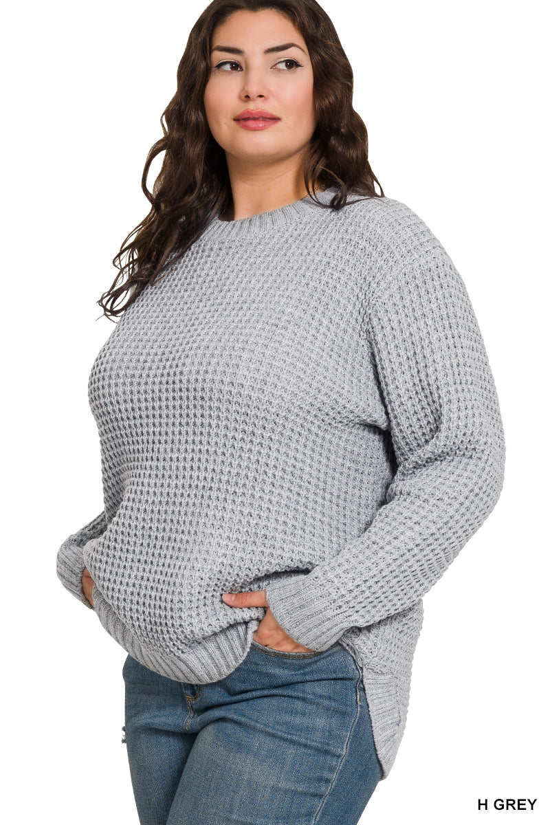 The Madison knit Sweater - Grey