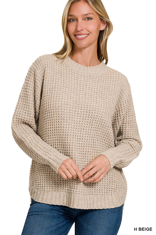 The Madison knit Sweater - Beige