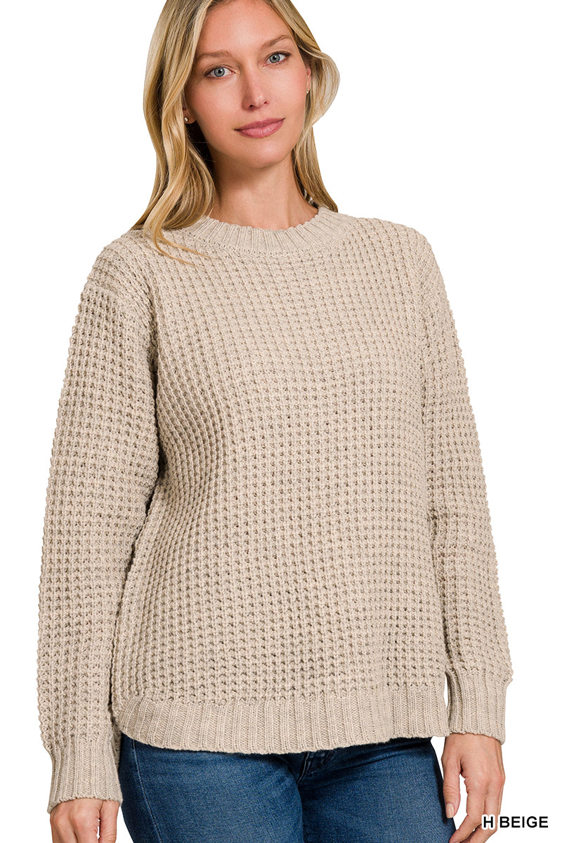 The Madison knit Sweater - Beige