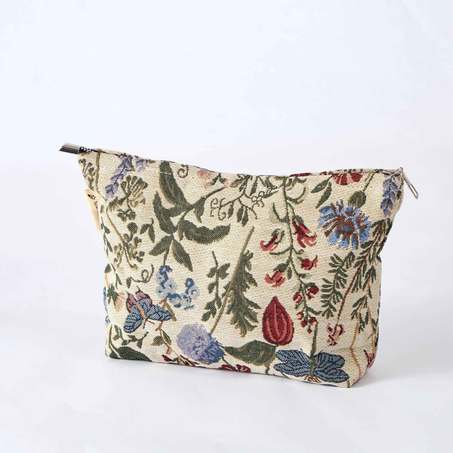 Botanical Toiletry Bag - Travel-Friendly Cosmetic Bag
