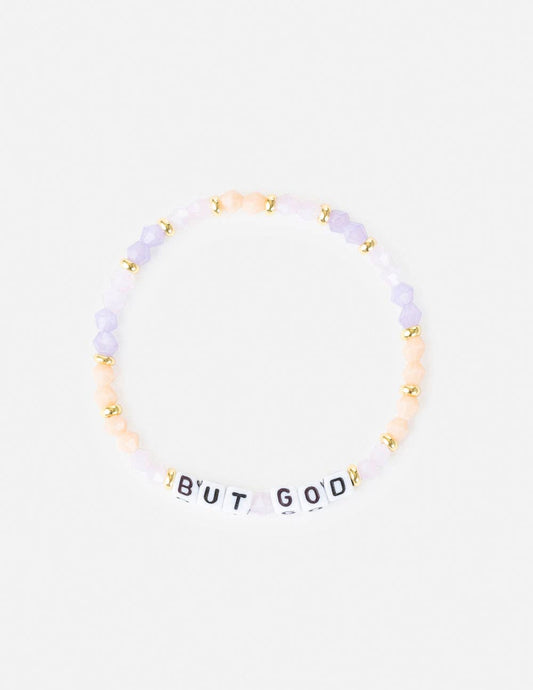 But God Letter Bracelet: Large