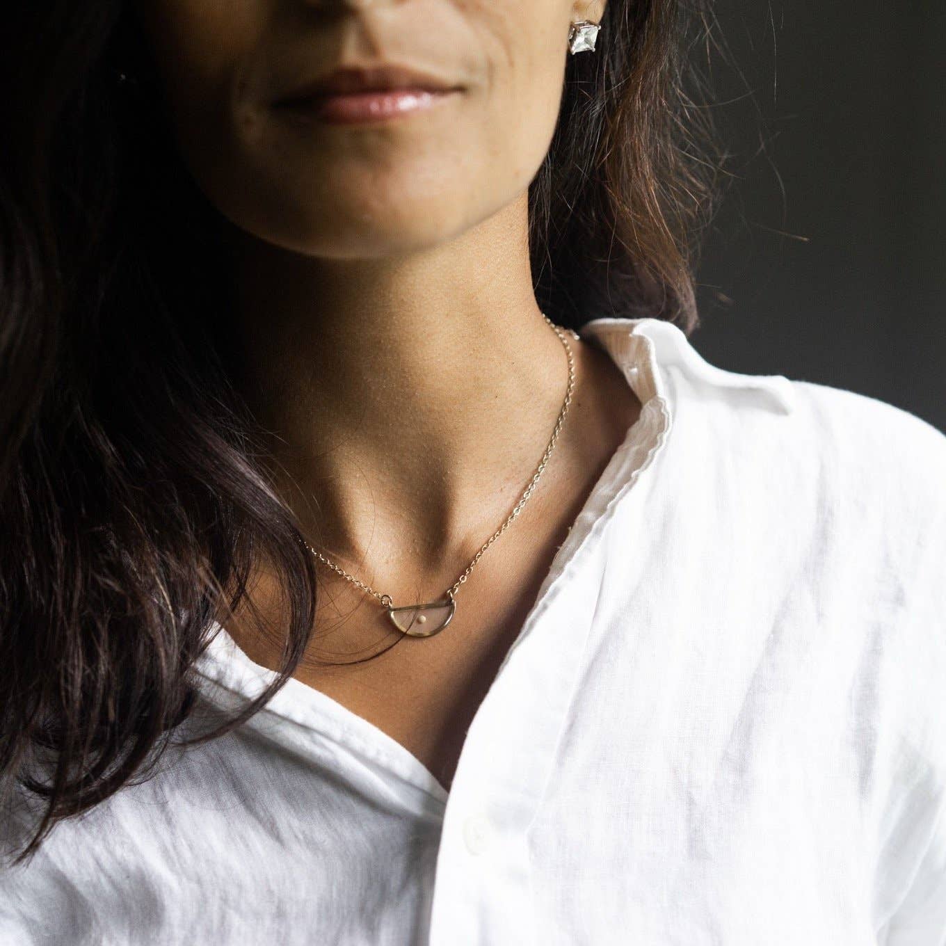 Mustard Seed Necklace - Demi Lune Faith Jewelry: 18"