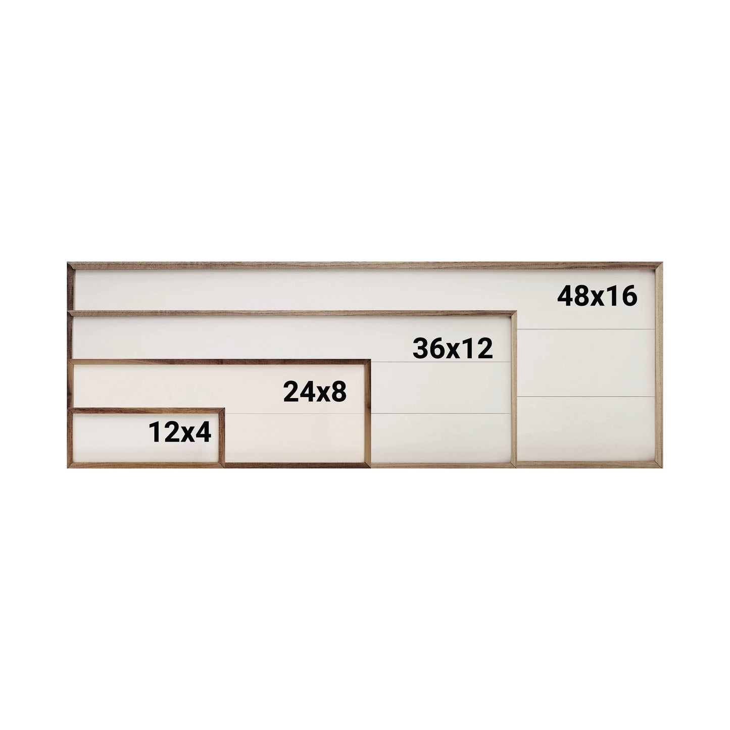 Vintage Simple Black: 12x4