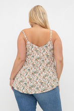 Load image into Gallery viewer, The Poppy Floral Tank (Small-3X)

