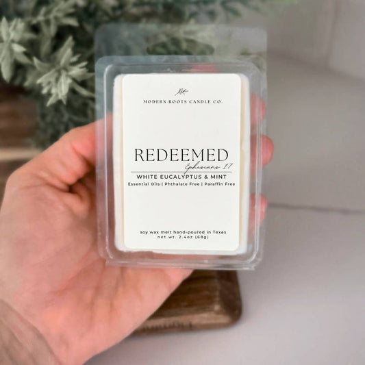 Redeemed | Eucalyptus & Mint | 2.4 oz. Soy Wax Melt