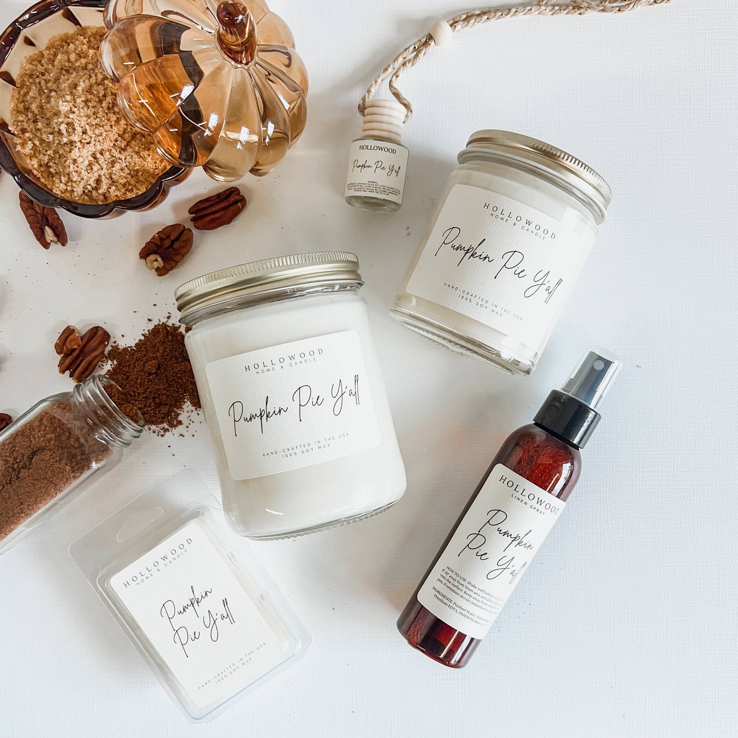 PUMPKIN PIE Y'ALL | FALL | WAX MELT