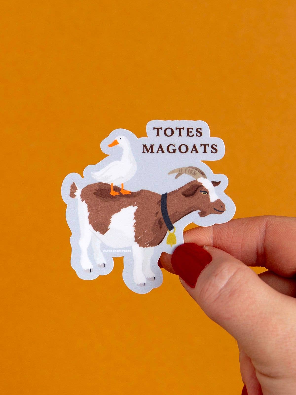 Totes Magoats Goat Decal Sticker