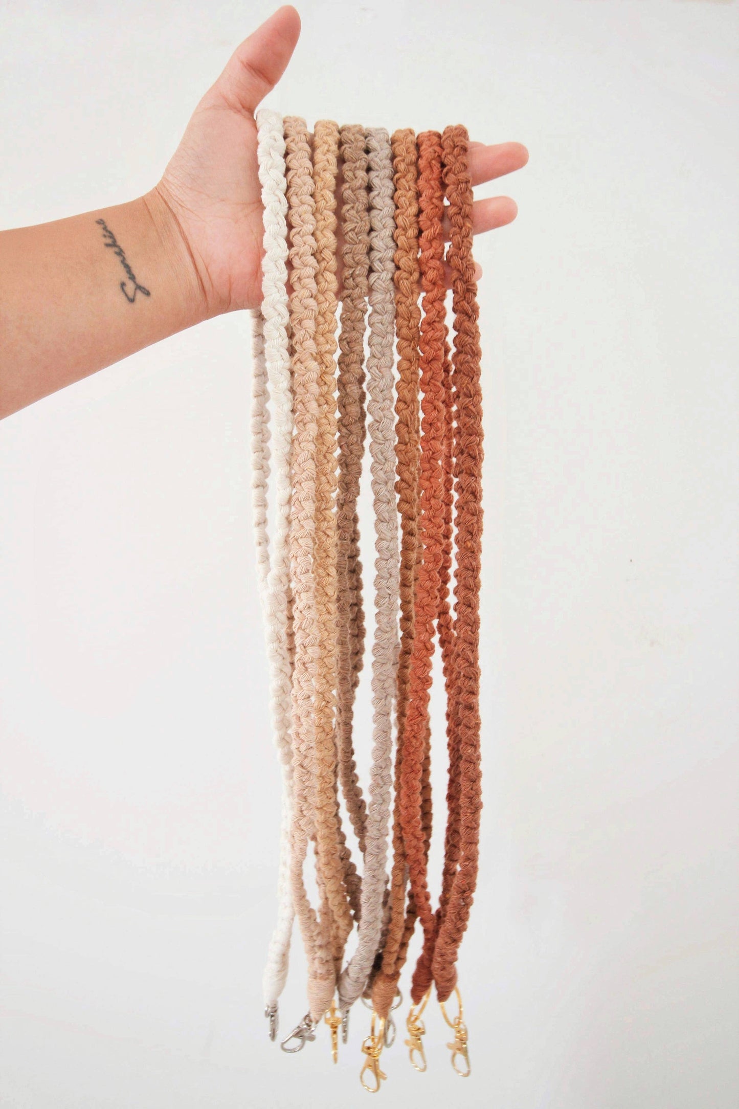 SAYA Macrame Lanyards (Color Options)