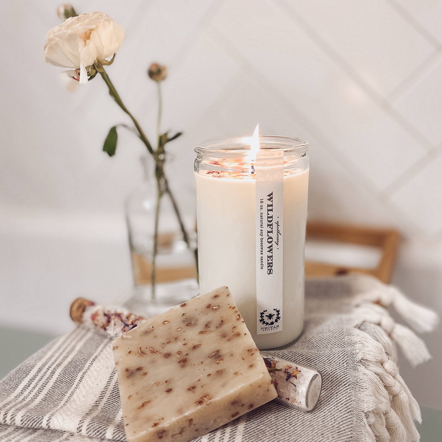 Wildflowers : Bath Soap  (Vegan)