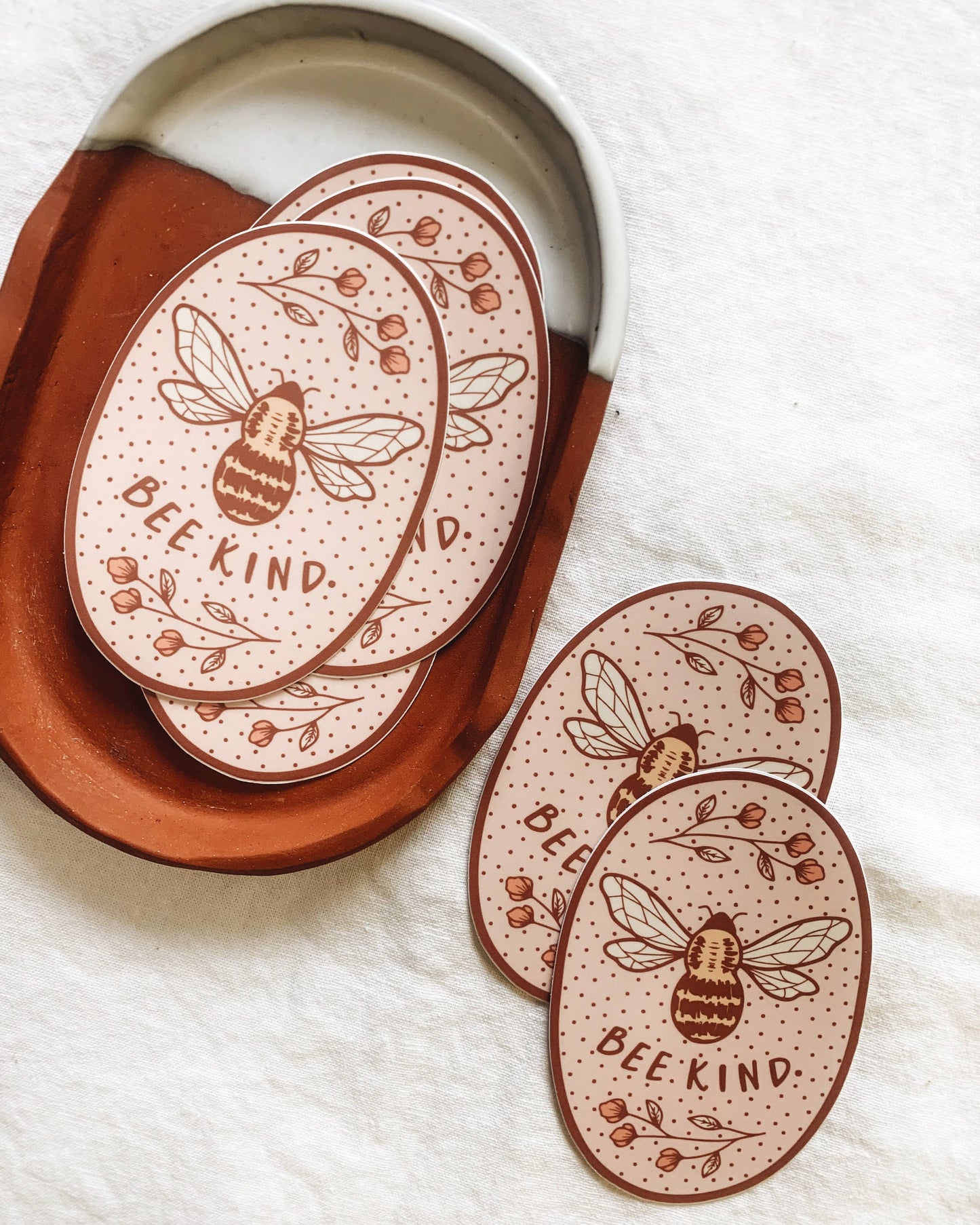 Bee Kind Vinyl Sticker