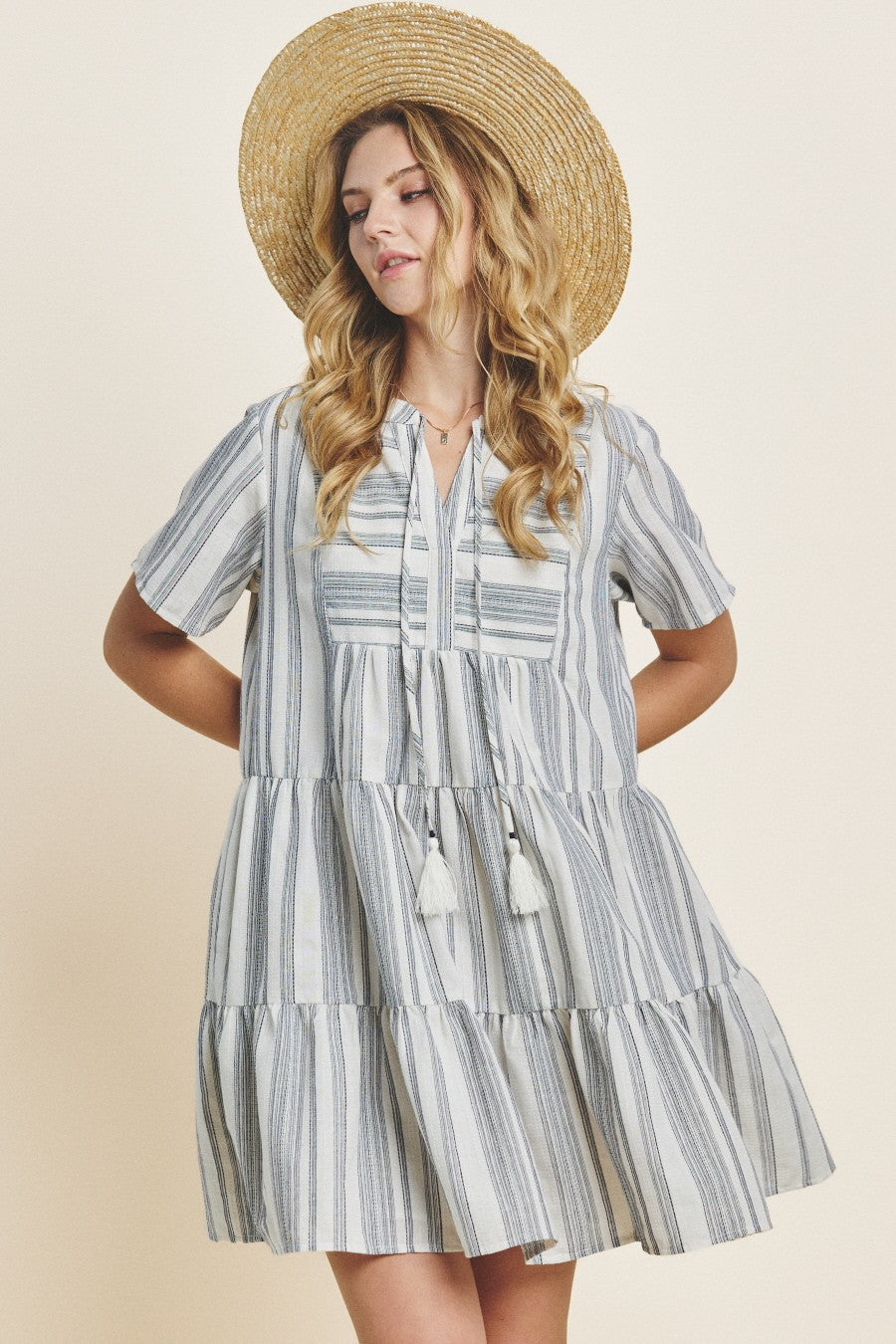 The Madison Striped Dress