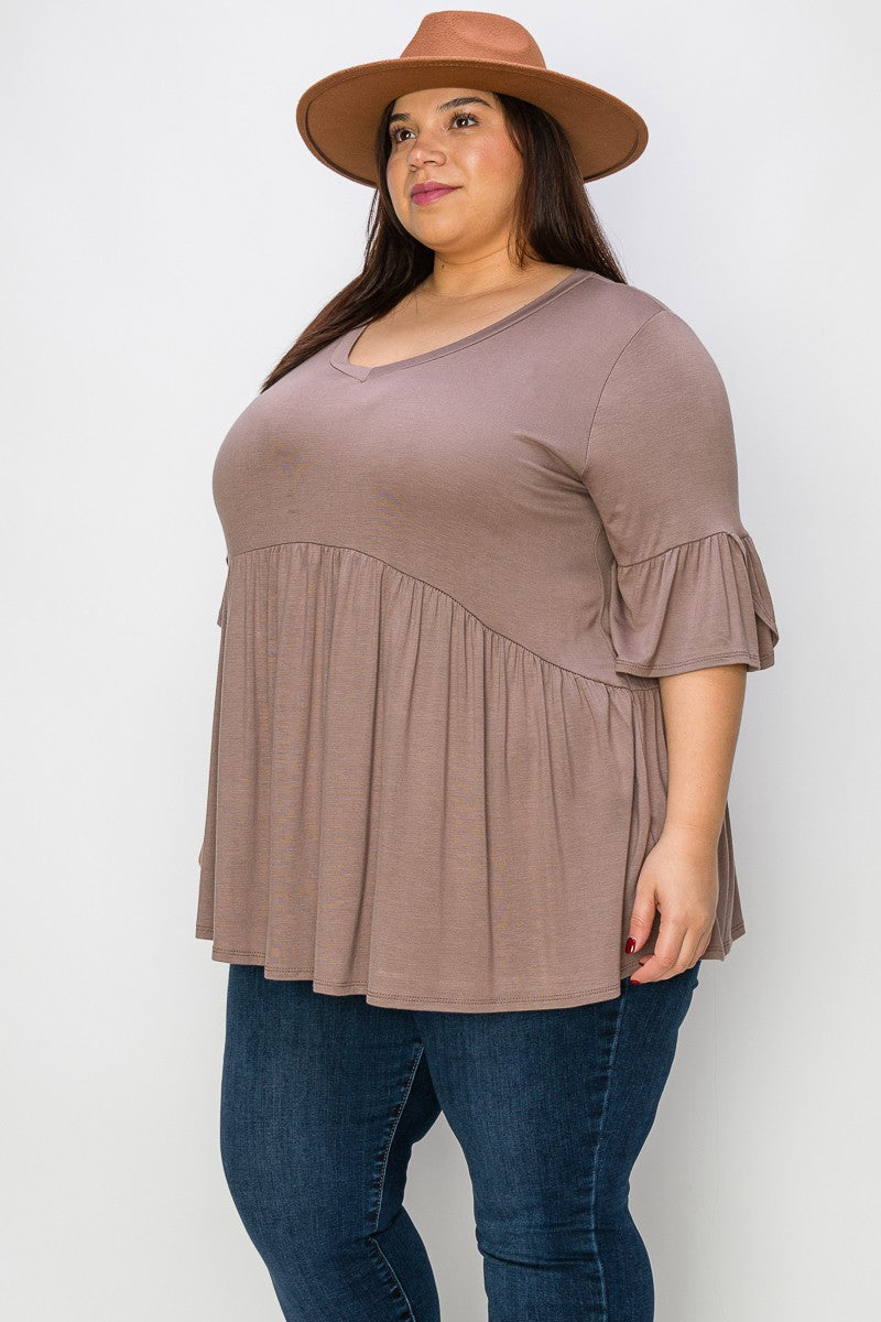 The Charlotte Babydoll top