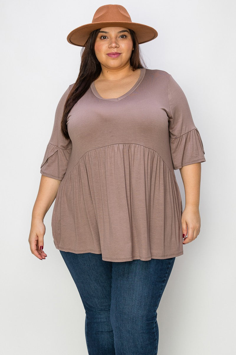 The Charlotte Babydoll top