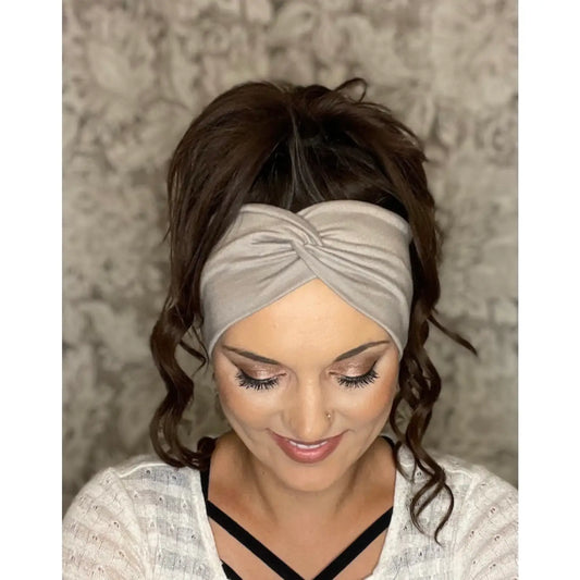 Mushroom wide women’s headband