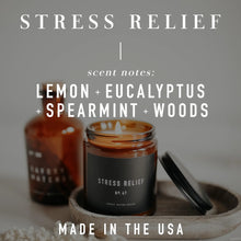 Load image into Gallery viewer, Stress Relief Soy Candle - 9 oz
