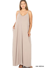 Load image into Gallery viewer, V-neck Maxi Dress (Colors*)
