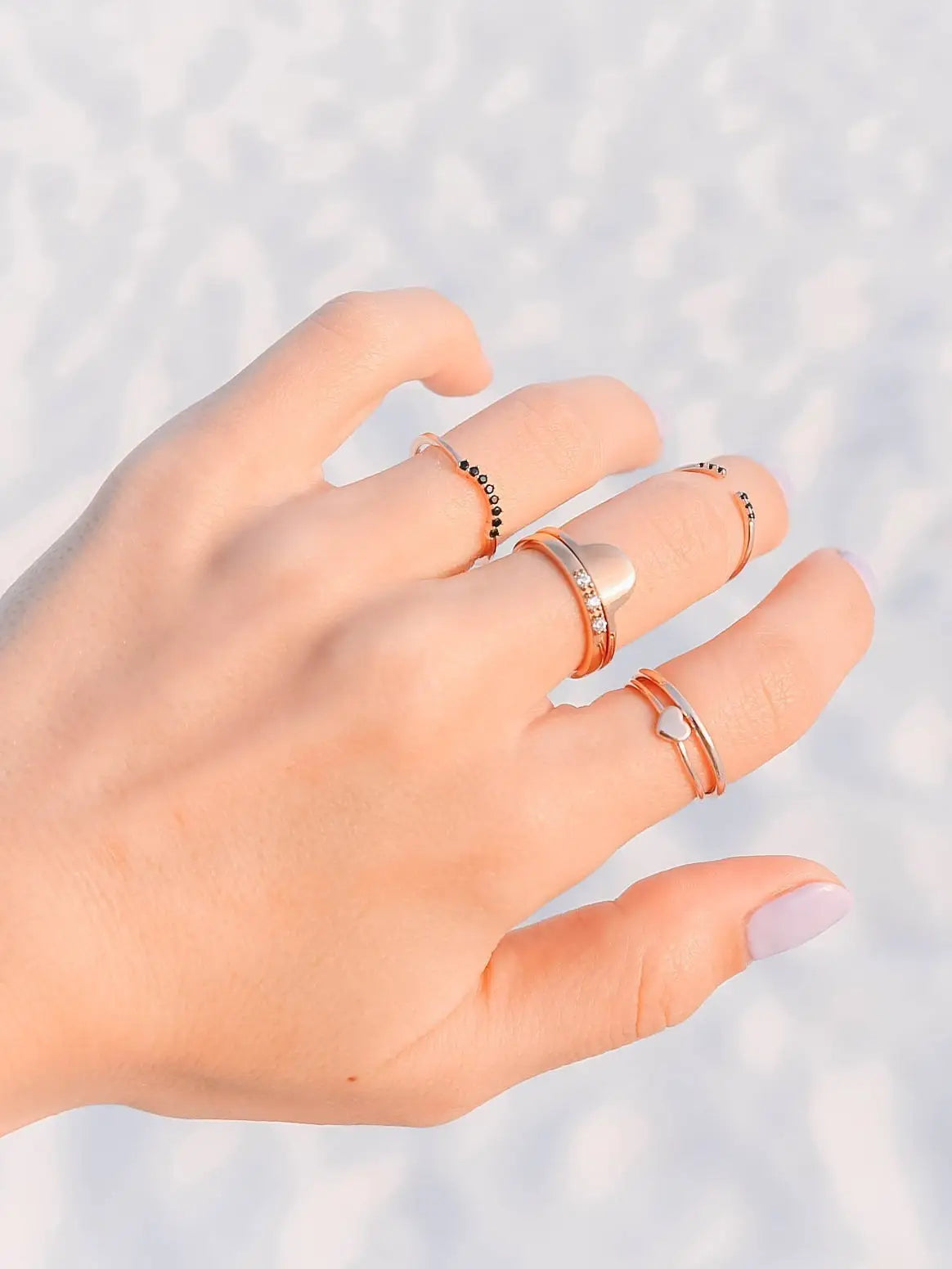 Rose Gold Stacker Ring