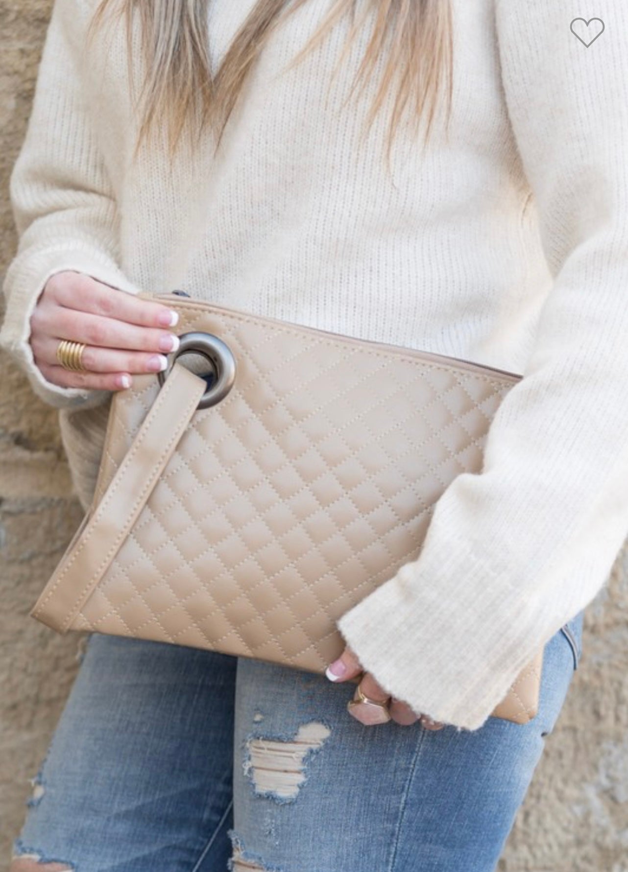 Quilted Clutch (*Colors)