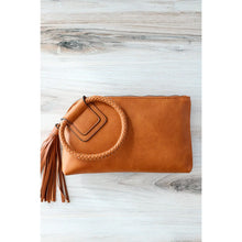 Load image into Gallery viewer, The Caroline Clutch - Camel
